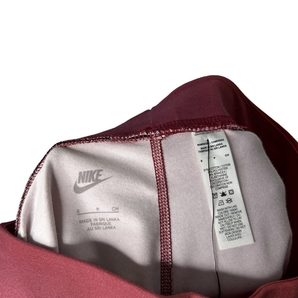 Nike Aura Essential Bike Active Stretch Short Desert Berry Ombre Size Small - Picture 10 of 13